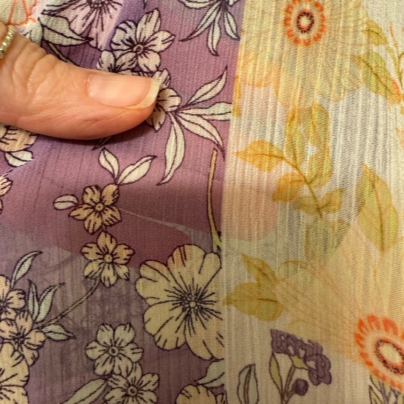 LOFT Multicolor Floral Dress - Picture 7 of 7